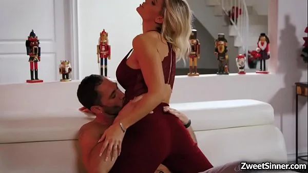 Seductive MILF Jessa Rhoades started an intense sensual sex with her hot neighbor Damon Dice and until they both got satisfied.