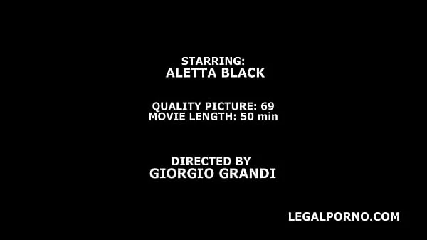 Total DAP Destruction Aletta Black gets Balls Deep Anal, DAP, TP, Gapes and Swallow GIO1303