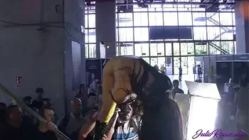 Trío de Kesha y Sheila Ortega en público en Madrid