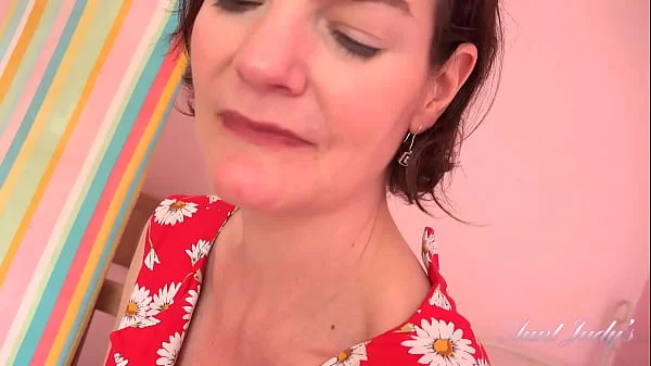 AuntJudys - Your 44yo Step-Aunt Jenny sucks your cock (Virtual POV)