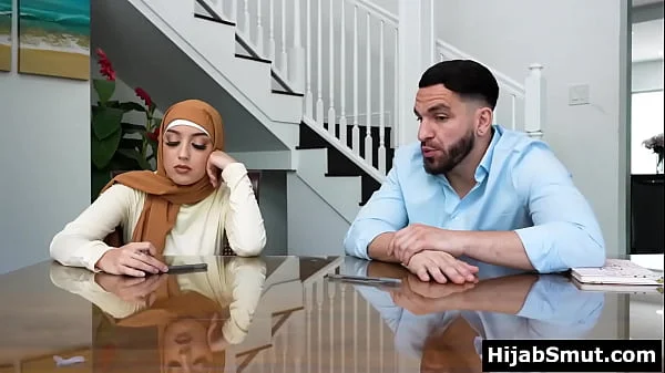 Virgin muslim teen in hijab deflowered by tutor and stepmom