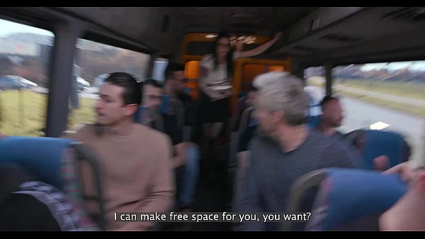 A librarian in the bus wet, Anna de Ville (self directed) 9on1, ATM, DAP, Gapes, Monster ButtRose, Pee Drink, Swallow GIO2282