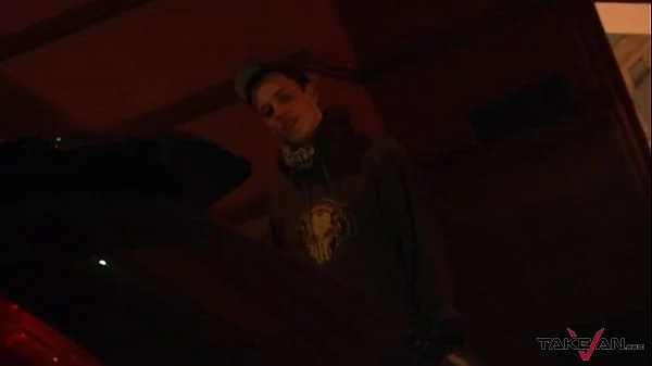 Nice Fucking In Van During  A Night Trip Through Prague