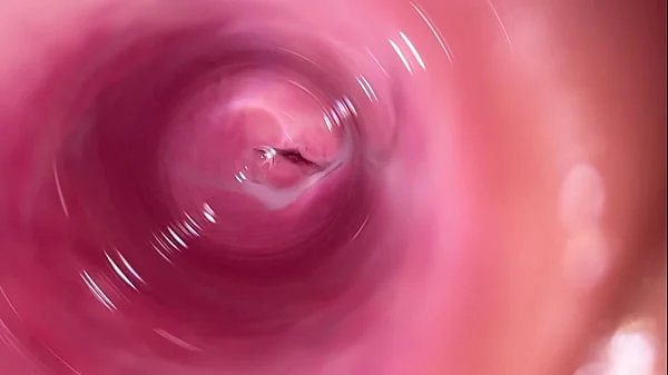 Camera deep inside my creamy pussy