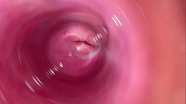 Camera deep inside my creamy pussy