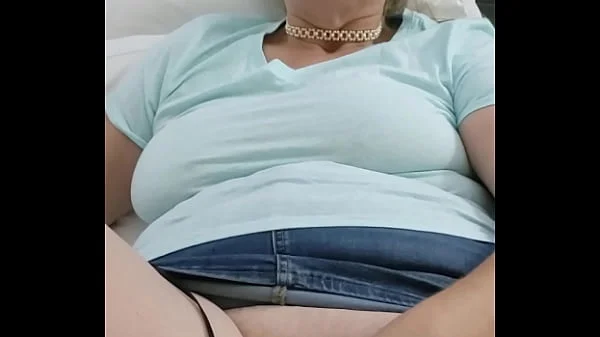 Sexy Granny Momma Vee Plays With Her Pussy!