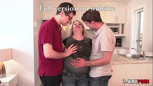 3-Way Porn - Mature BBW StepMom Nailed in the Ass in Threesome