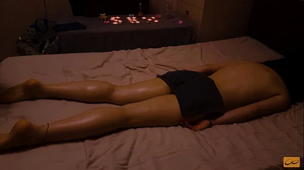 I couldn't resist and fucked hot eighteen year old client  during nuru thai erotic massage - Unlimited Orgasm