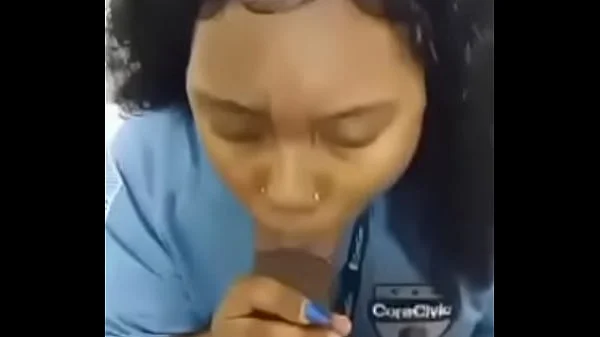 Correctional officer sucks BBC in inmates jail cell