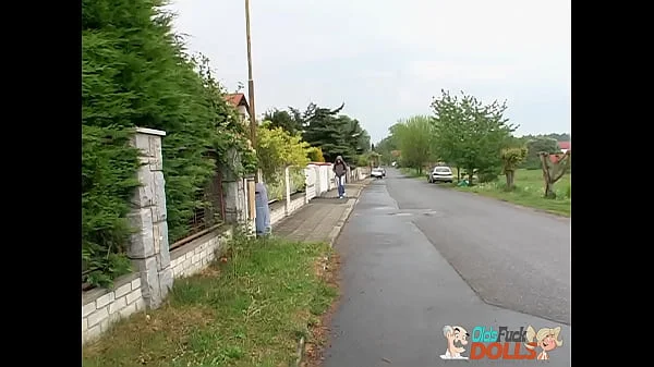 Teen girl Yenna Love fucked by old perverted grandpa Mireck