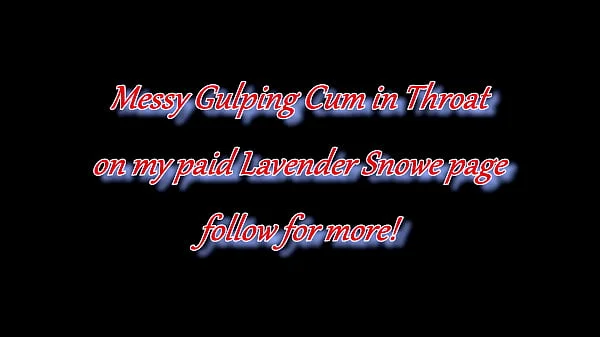 Goth Queen Shows Off Thick Pussy Before Sloppy Facefuck Cum in Throat & Squirting Orgasm