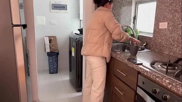 My stepbrother's wife wants me to give him a hand again while we're alone...