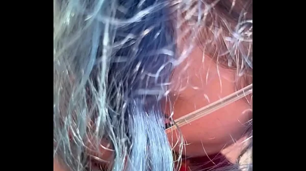 Blowjob in car and public sex on the beach