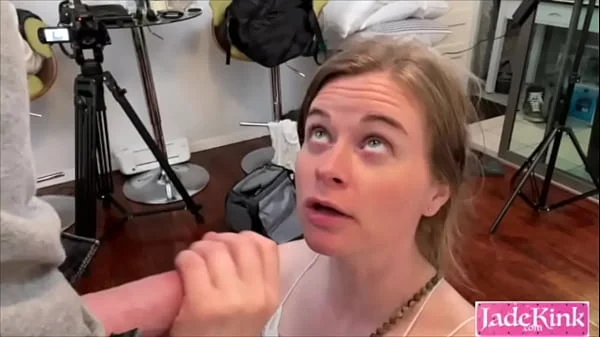 Cutie amateur drooling deepthroat dirtytalking blowjob