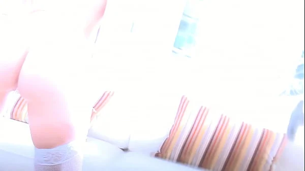 Elegant brunette natural milf has hot anal sex with ass creampie