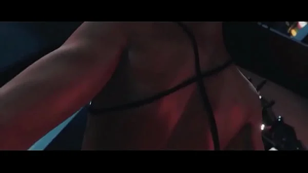 Cyberpunk threesome POV sex with MILFs