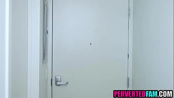 Blonde MILF threesome fucked on step mother's day