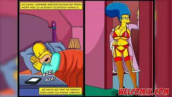 Margy's Revenge! Cheated on her husband with several men! The Simptoons Simpsons
