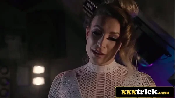 Sexy British Babes In FFM Thresome Aboard Fake Space Taxi