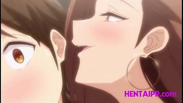 Two Horny Hentai Girls Share Same Cock In Threesome