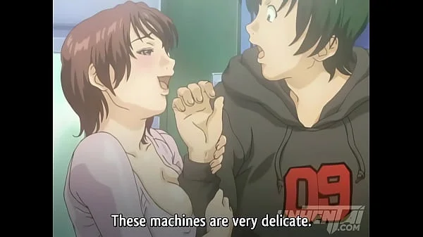 stepMom Jerk off her Step Son - Hentai Uncensored [Subtitled]