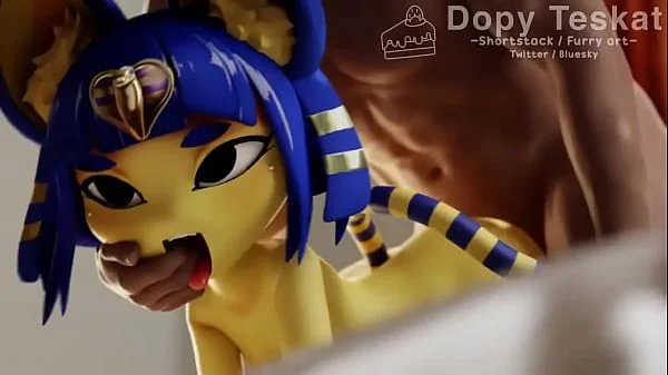 Ankha dando para o negão
