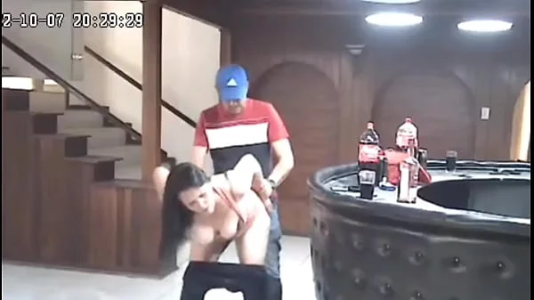 Cheating wife caught on spycam catfight