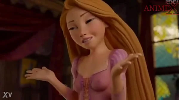Rapunzel hot animación 3d