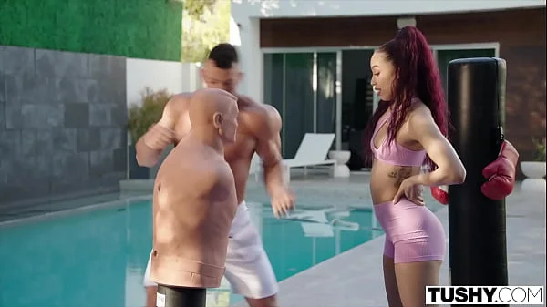 TUSHY Petite anal-queen Alexis is hungry for her trainer