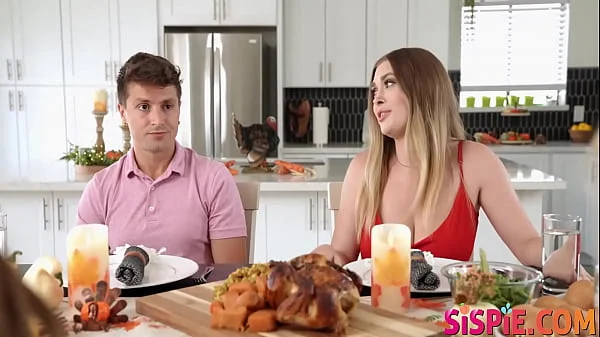 I Had My Stepsisters Thanksgiving Pie Katie Kush, Skyler Storm, Jay Romero, Lindsay Lee