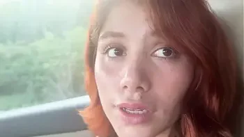 1000km drive of Squirt, Cum eating, Pantie Piss and Pissing