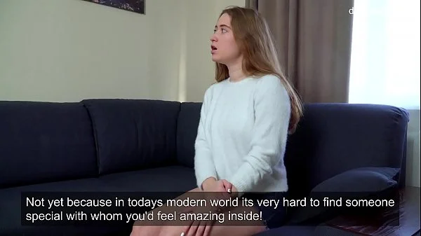 Cili Kocsonya does virgin casting and masturbates