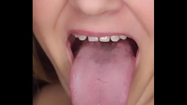 Mandie Maytag's Drooling Long Tongue with Light Gagging