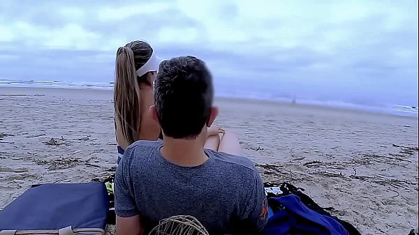 Who has never wanted to fuck on a public beach? Sometimes someone shows up and we have to hide it, but when it's calm, the dick fucks my ass hole deliciously