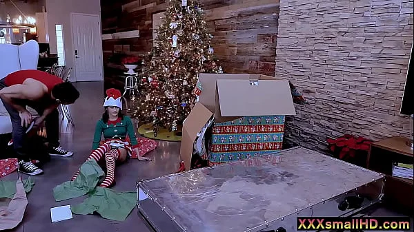 My Christmas Gift 2023 - I would just be a Christmas Gift doll, but when he sucked my pussy I came to life to fuck on Christmas night