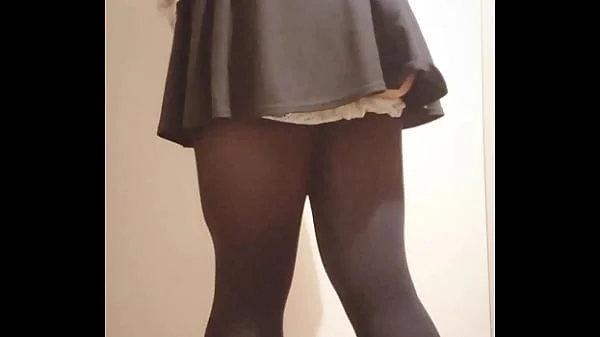 Japanese girl public changing room dildo masturbation