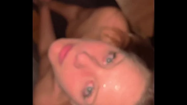 Pretty Slut Sucks My Dick Outside a Bar Then Gets a Big Facial
