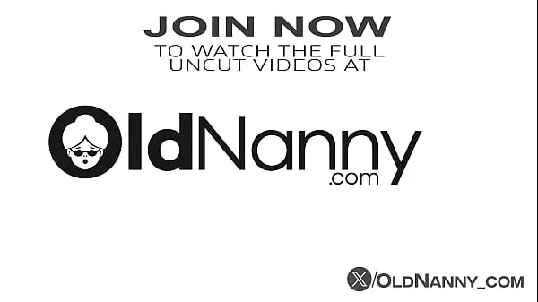 OLDNANNY Two wet lesbian pussies and their big boobs