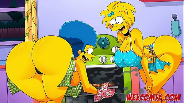 The best tits and butts in adult cartoons! Simptoons, Simpsons hentai!