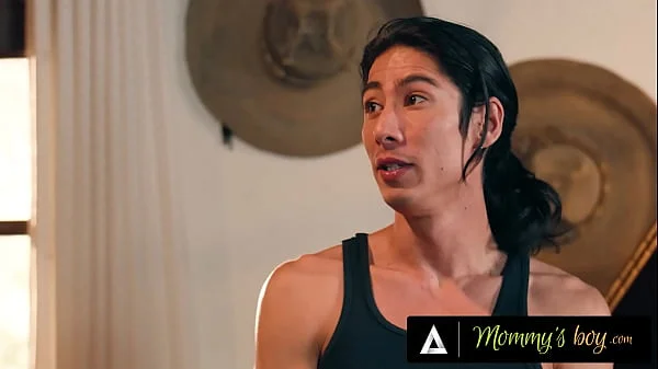 MOMMY'S BOY - Pervert Stepbrothers Hard Tag Team Their Secretive Stripper Stepmom Lauren Phillips