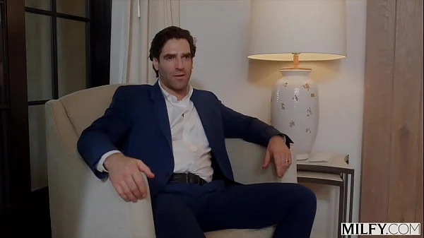 Milfy Naughty Serenity Fucks Young Stud While Hubby Watches