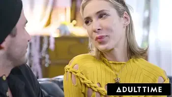 ADULT TIME - Petite Aiden Ashley Lets Handsome Match Creampie Her On Their First Date FULL SCENE