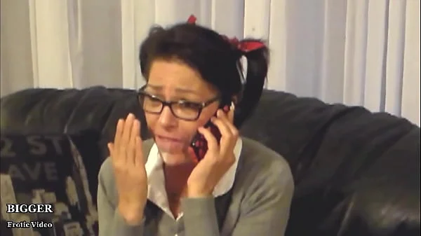 Shy Twin Babysitter gets a mouthful