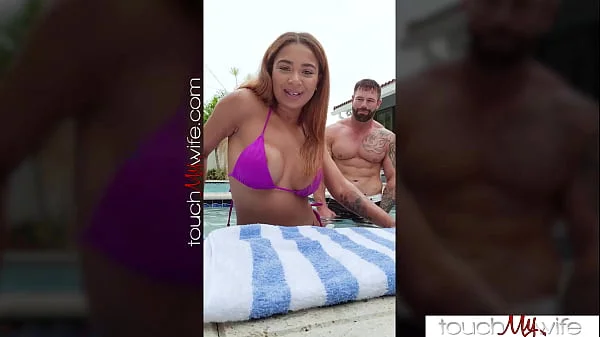 Busty Hotwife Films Herself Fucking Another Man at Hotel - Babi Star - TouchMyWife