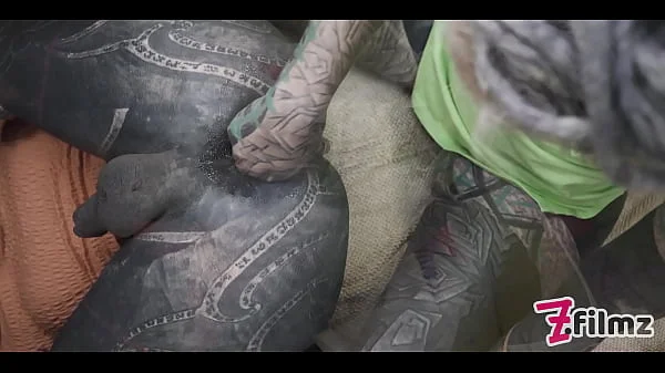 EXTREME sissy ANAL stretching - TATTOOED FEMDOM ass stretching practice and FISTING