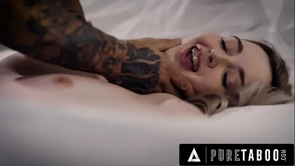 PURE TABOO Obedient Petite Virgin Lexi Lore Receives Very Special Hug From Stepdaddy Derrick Pierce