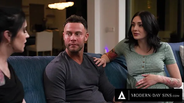 MODERN-DAY SINS - Pregnant Wife Wants Prenatal Instructor Anna de Ville To Fuck Husband Seth Gamble