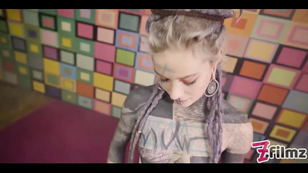 ANAL QUEEN Anuskatzz in corset plays with metal toy and gets her ass fucked by big dick and SQUIRTs