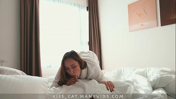 MILF Step Mother was cleaning the room and sat on step son’s big dick and let cum in pussy