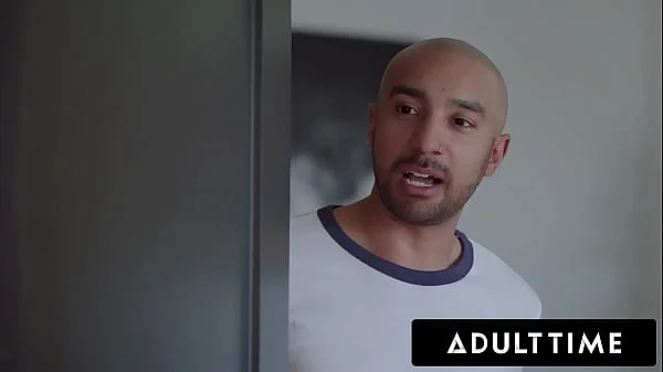 ADULT TIME -  Sex Phone Operator Kimmy Kimm CAUGHT SPYING ROOMIE JERKING OFF & CAN'T RESIST FUCKING!